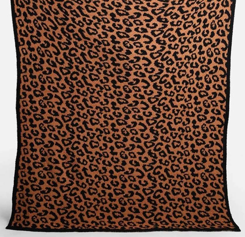 Luxury Soft Leopard Print Throw Blanket - RTK Style