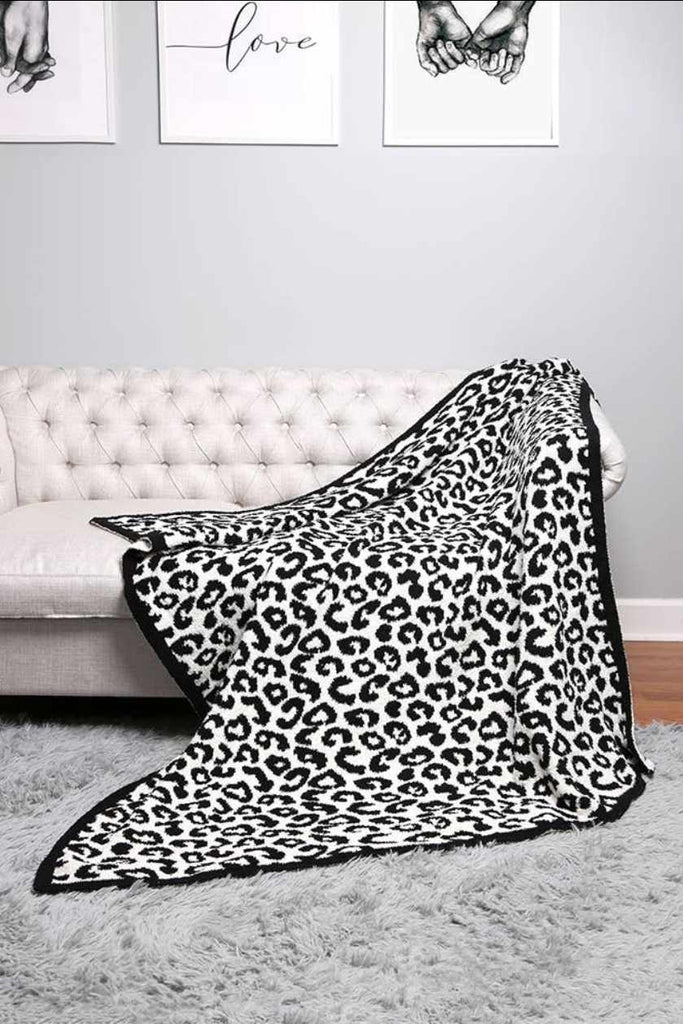 Luxury Soft Leopard Print Throw Blanket - RTK Style