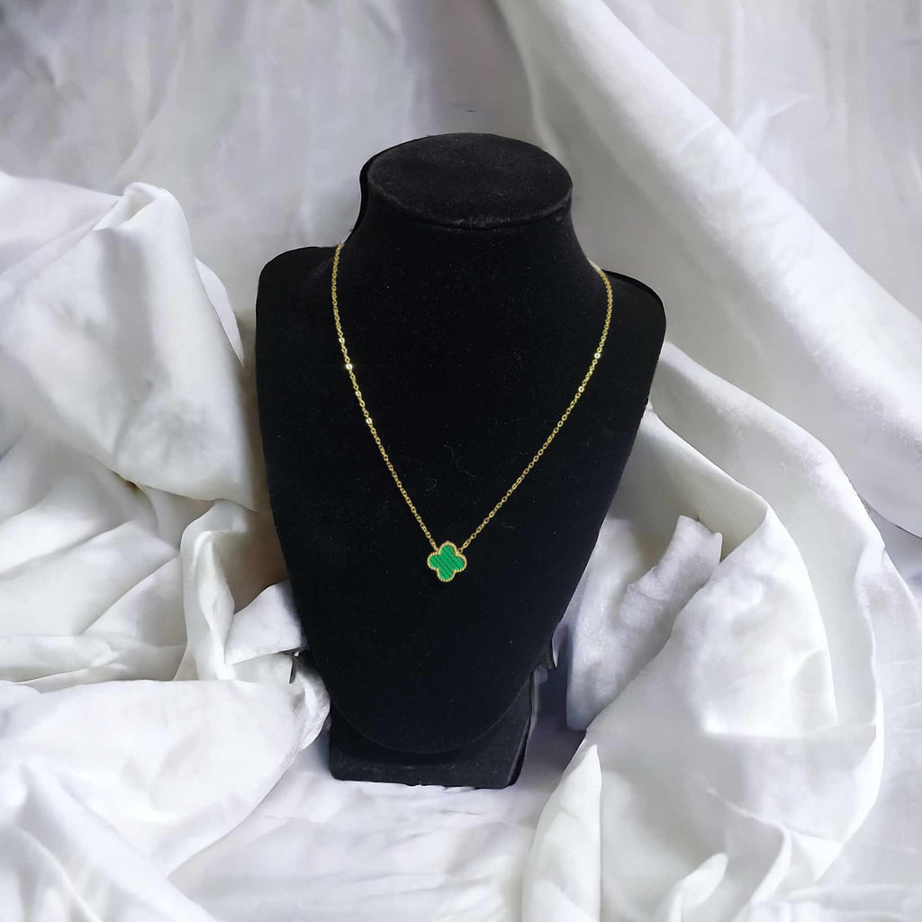 Clover Necklace - Green - RTK Style