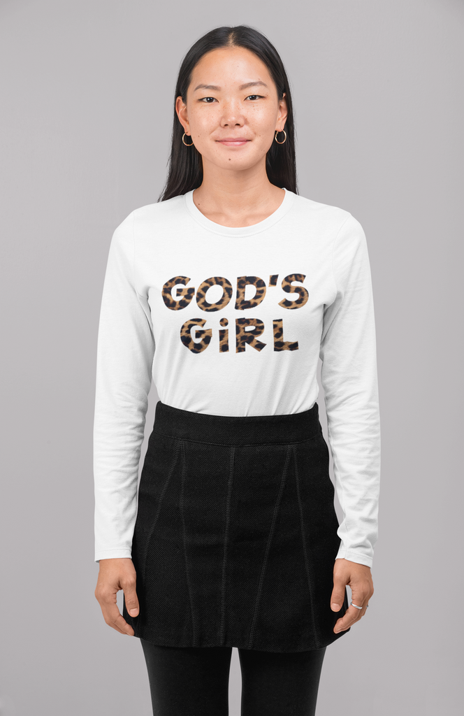 God's Girl Long Sleeved - White - RTK Style
