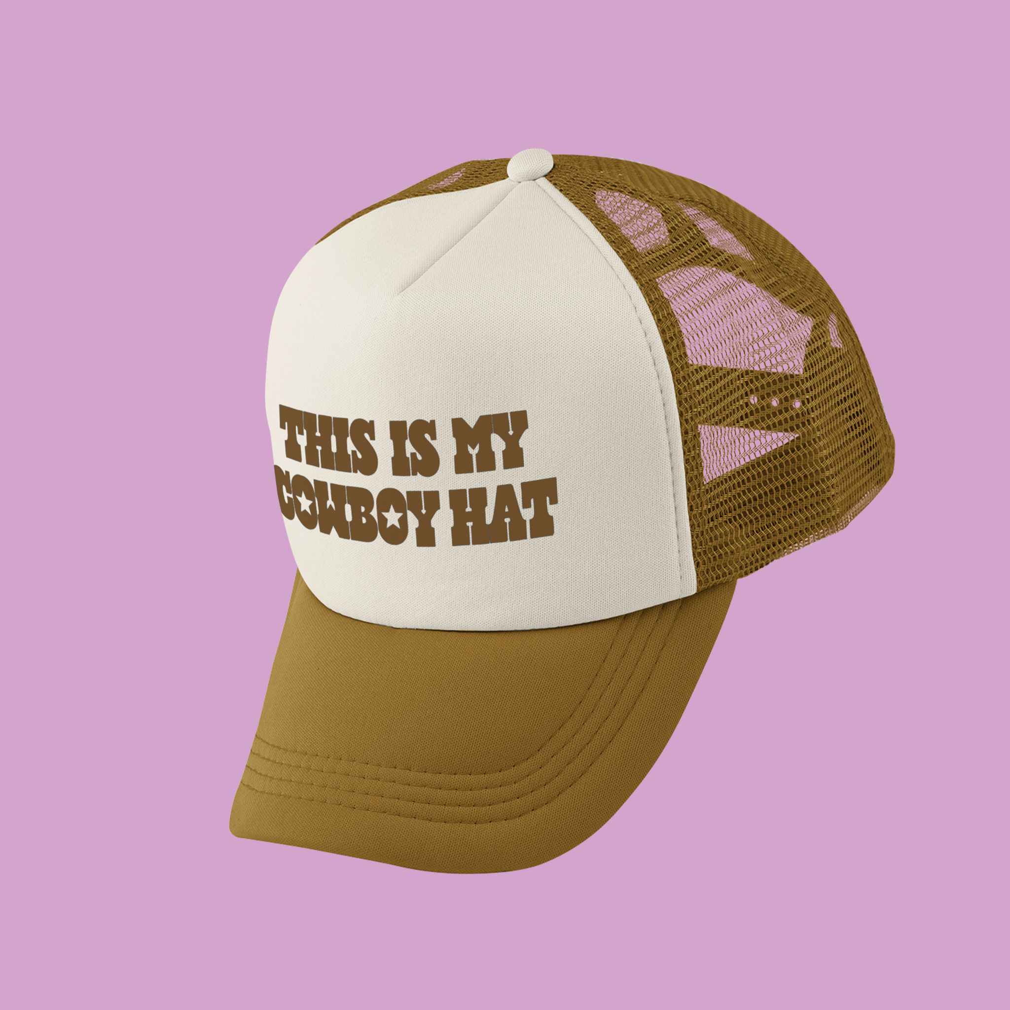 This is My Cowboy Hat Trucker Hat – RTK Style