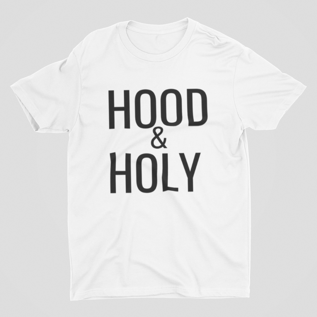 Hood & Holy T-Shirt - White - RTK Style