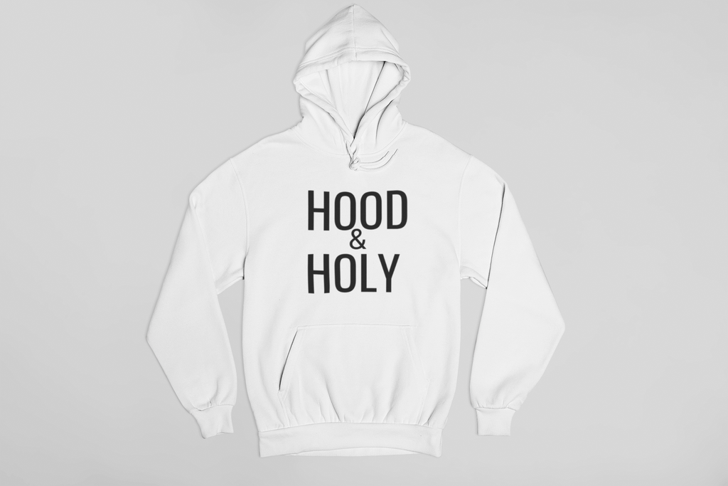 Hood & Holy Hoodie - White - RTK Style