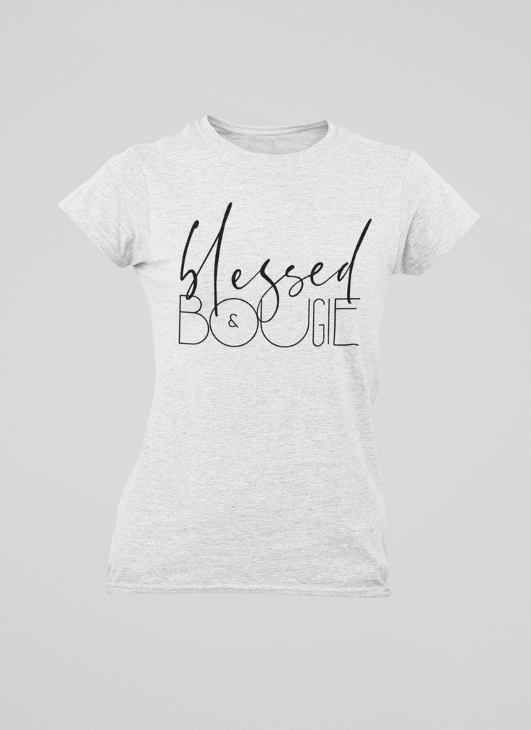 Blessed & Bougie T-Shirt - White - RTK Style