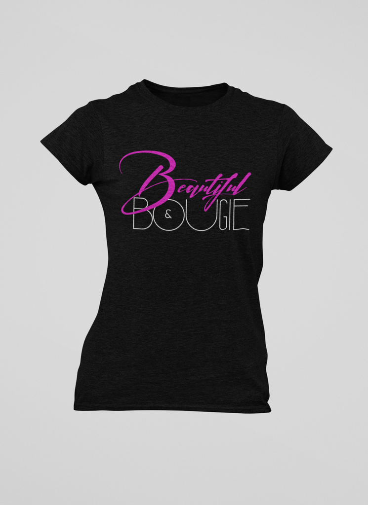 Beautiful & Bougie T-Shirt - Black with Accent - RTK Style