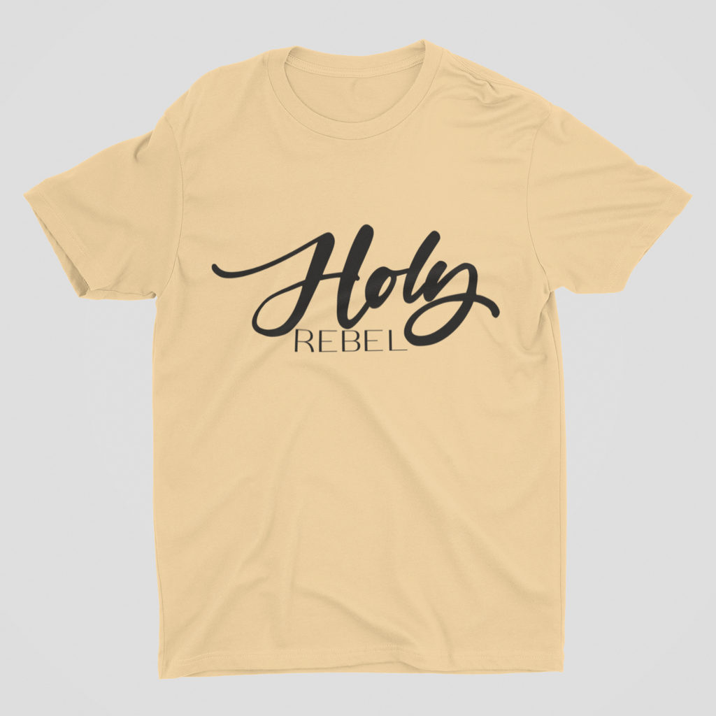 Holy Rebel T-Shirt - Tan - RTK Style